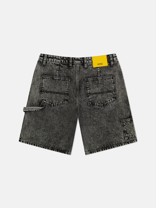 DENIM CARPENTER SHORTS