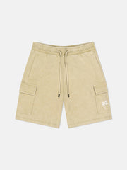 MARTY CARGO SHORTS ENZYME WASHED PALM LOGO