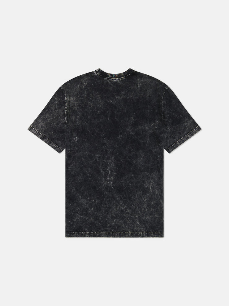 MASON TEE ENZYME WASHED WESC PALM LOGO