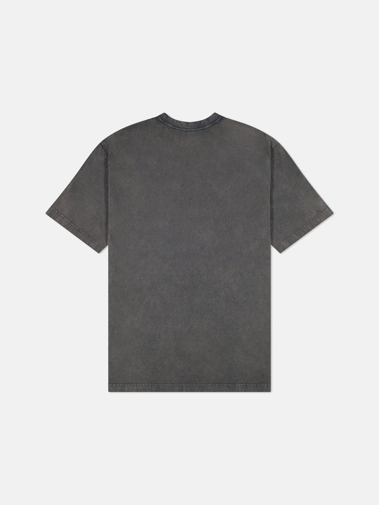 MASON TEE ENZYME WASHED WESC PALM LOGO