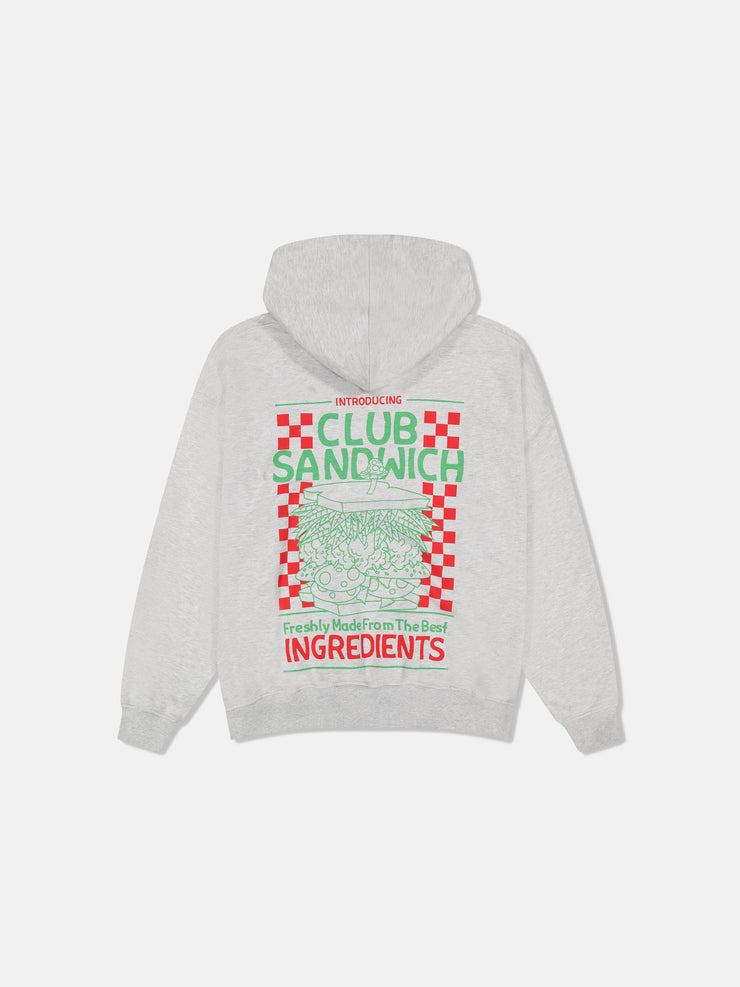 DROPPED SHOULDER HOODIE CLUB SANDWICH