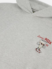 DROPPED SHOULDER HOODIE PIZZA