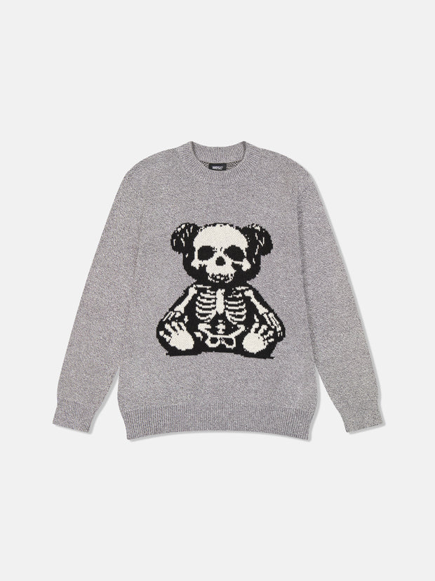 LEON SWEATER SKELETON BEAR