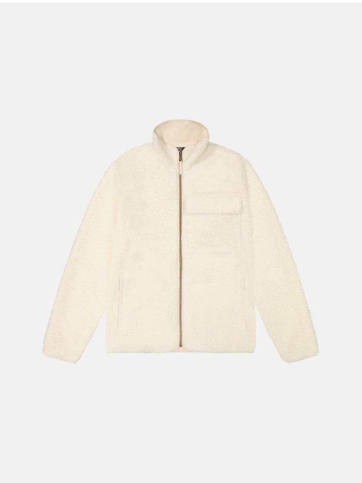 MORITZ FAUX SHEARLING JACKET