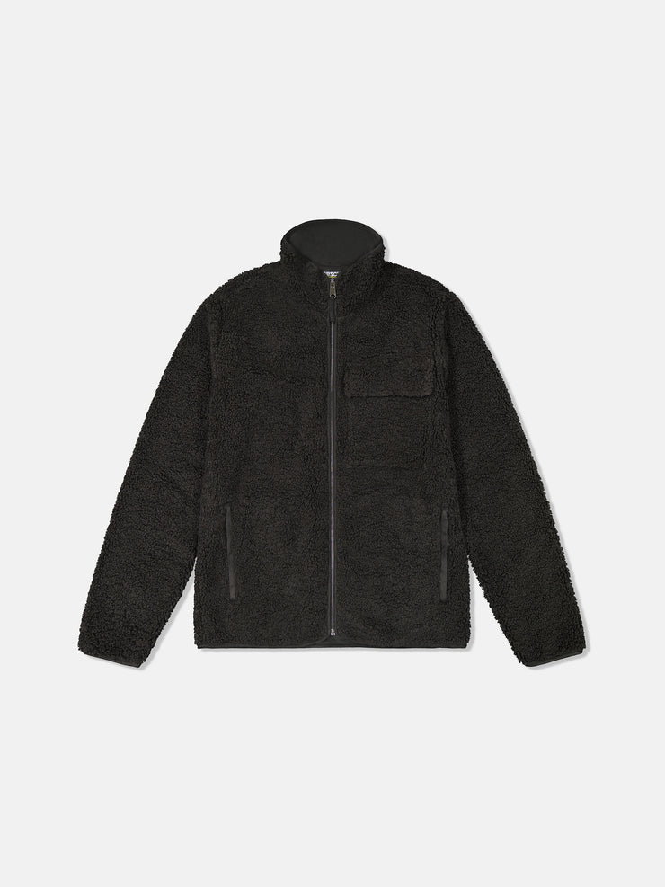 MORITZ FAUX SHEARLING JACKET
