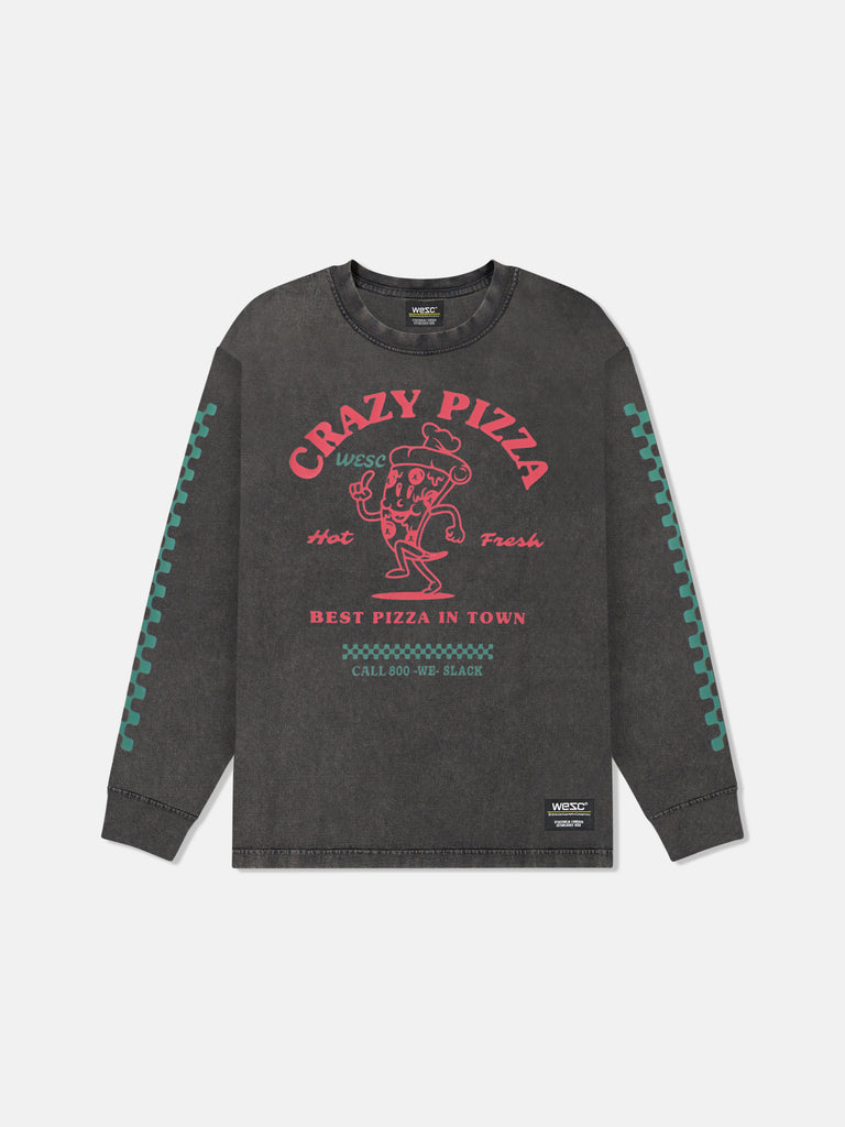 KENDRICK L/S CRAZY PIZZA TEE – WeSC