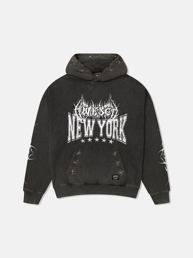 DROPPED SHOULDER HOODIE WESC GOTHIC