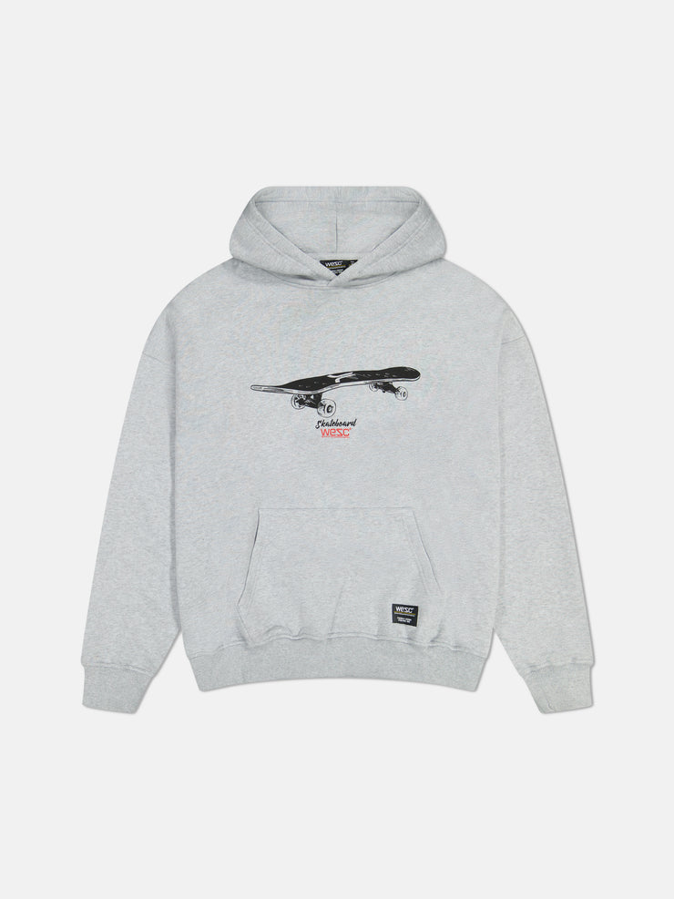 DROPPED SHOULDER HOODIE ICON SKATEBOARD