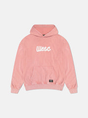 DROPPED SHOULDER HOODIE ENZYME WASHED WITH LOGO