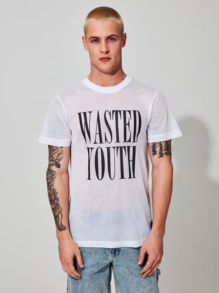 純正箱 M□Wasted Youth T-SHIRT#2 Tシャツ VERDY 青 - トップス