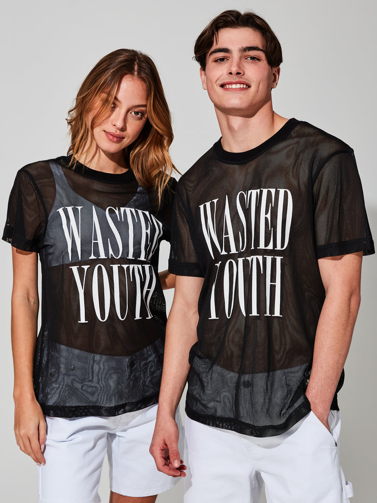 【買付商品】2XL■WYxBW T-SHIRT Wasted Youth Tシャツ 白 2 Tシャツ/カットソー(半袖/袖なし)