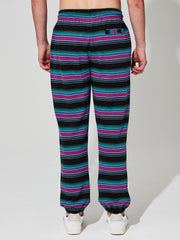 JOGGER NEON LIGHT YARN DYE STRIPE