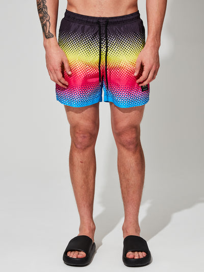 RUNNING SHORTS CMYK AOP
