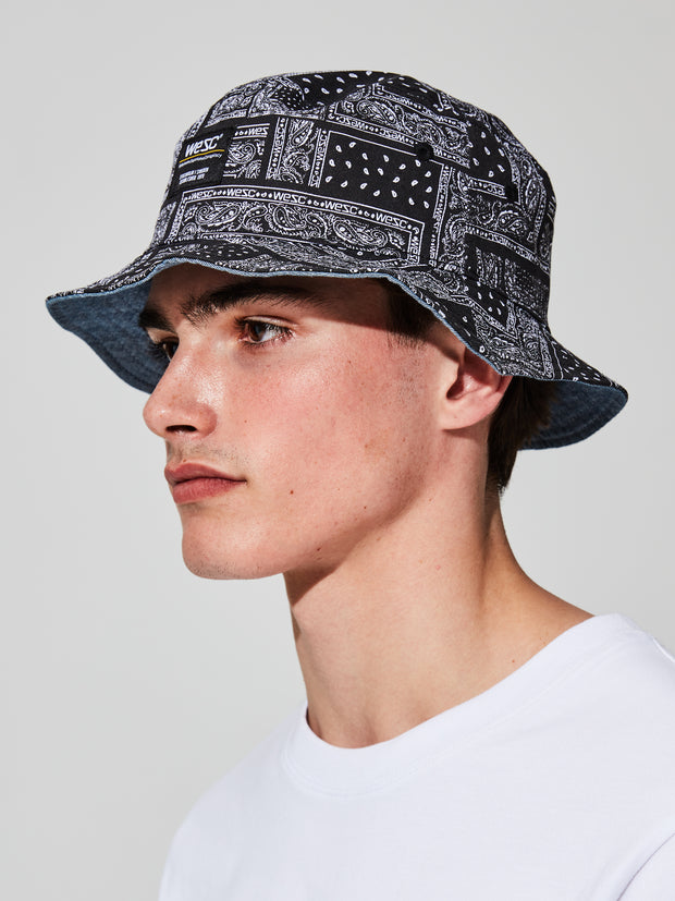 BANDANA REVERSIBLE BUCKET HAT