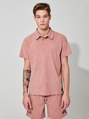 CORDUROY POLO S/S